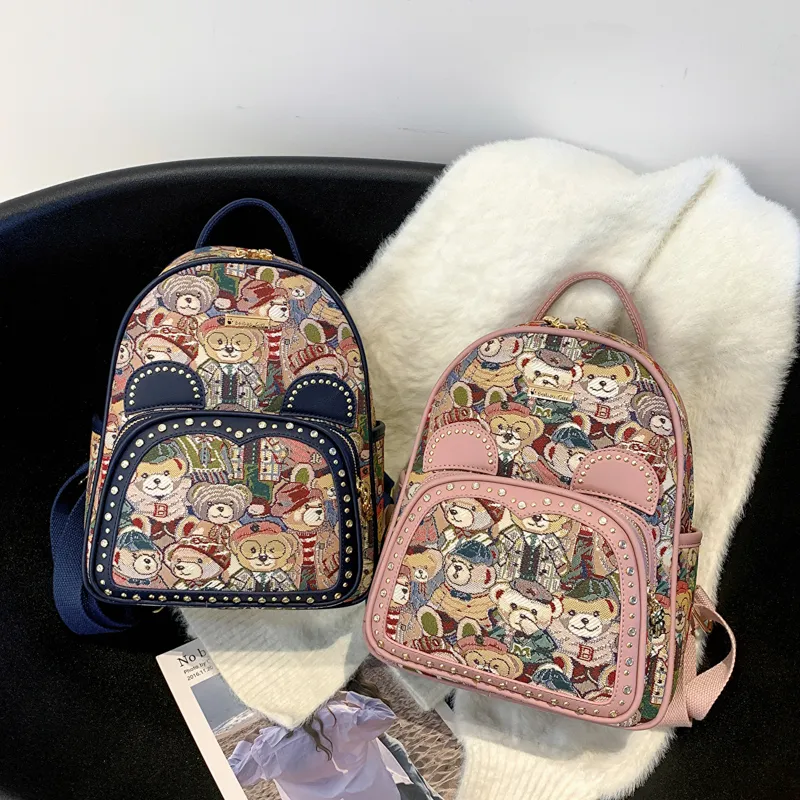 North Pack PU Backpack Women's Multicolor-5