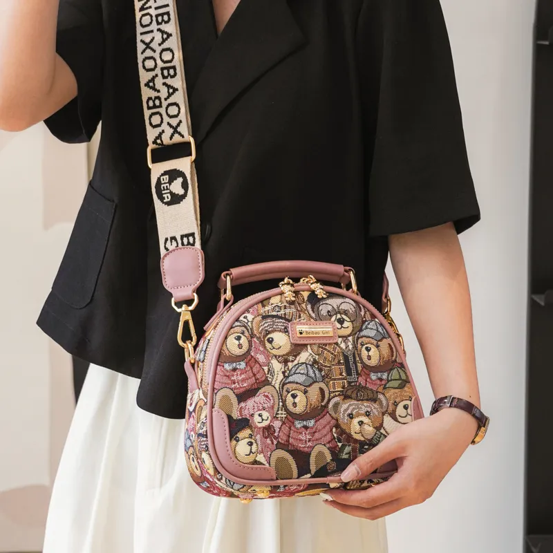 North Pack PU Shoulder Bag, Crossbody Bag, Handbag Women's Multicolor-4