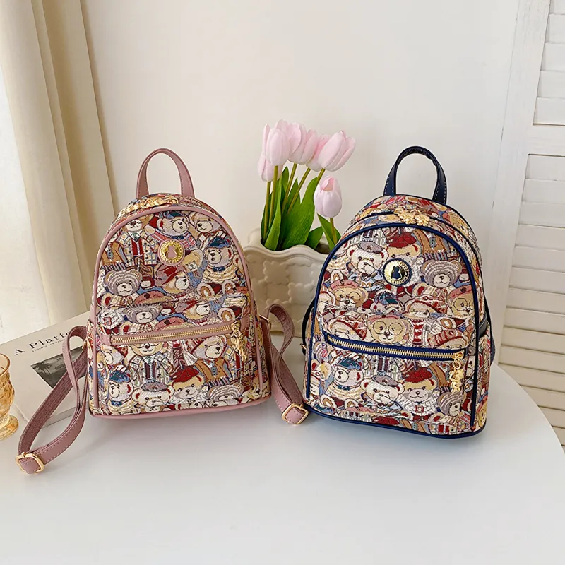 North Pack PU Backpack Women's Multicolor-4