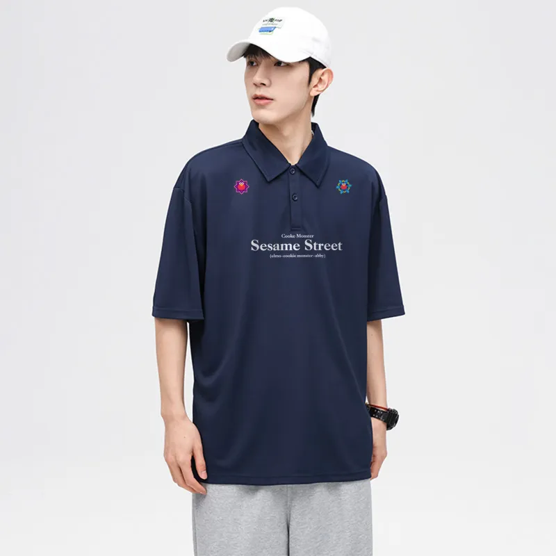 SESAME STREET Polo Shirt Unisex-15