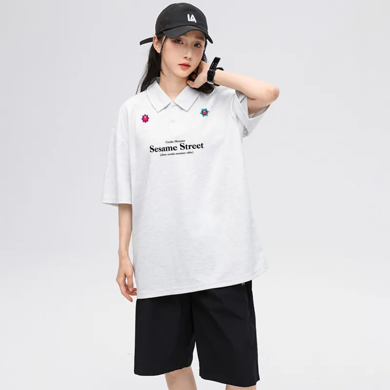 SESAME STREET Polo Shirt Unisex-7