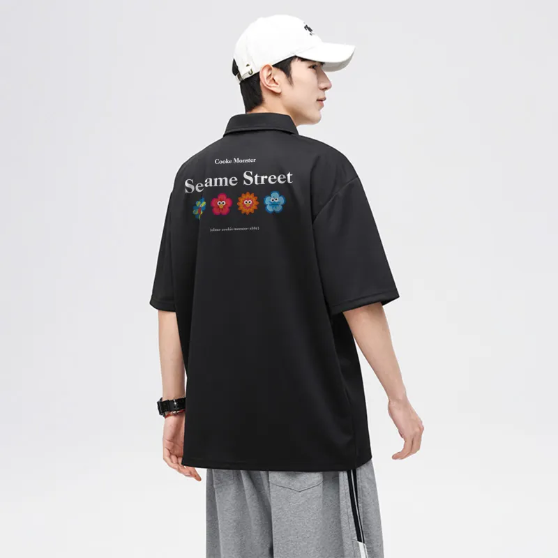 SESAME STREET Polo Shirt Unisex-3