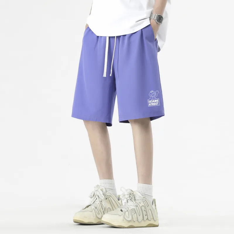 SESAME STREET Casual Shorts Unisex-36