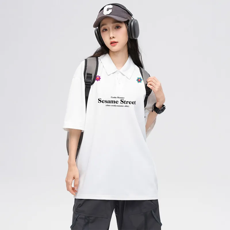 SESAME STREET Polo Shirt Unisex-10