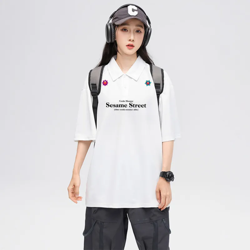SESAME STREET Polo Shirt Unisex-9