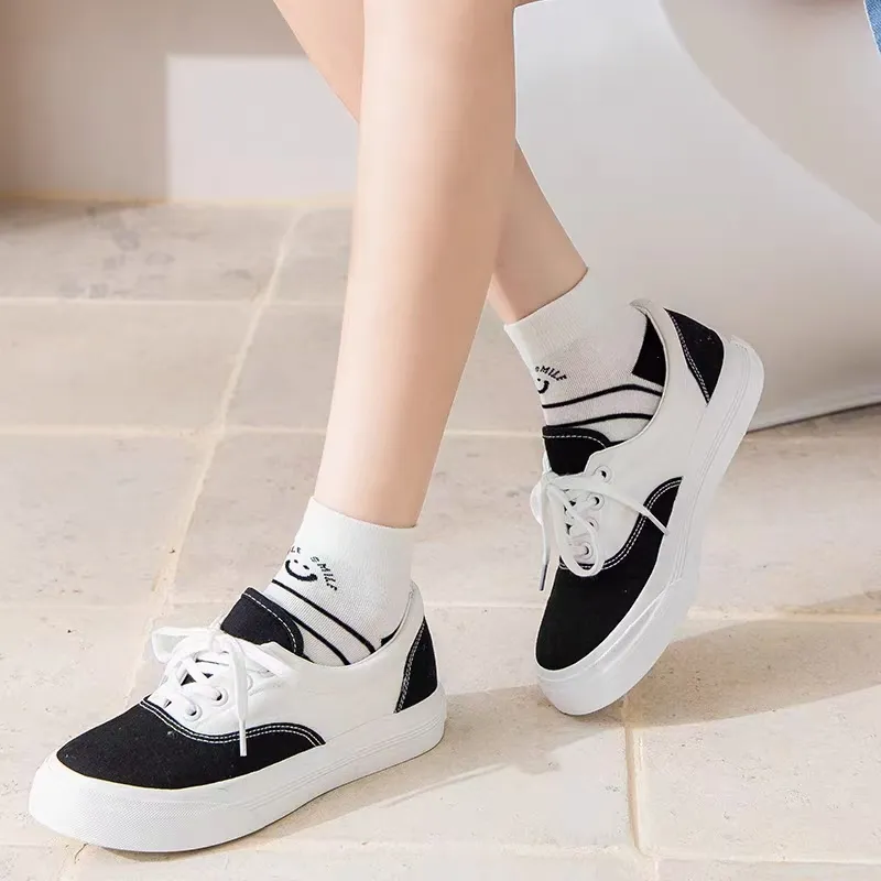 TLXT No Show Socks Women's Students Sports Wear, Breathable 5 Pack-4