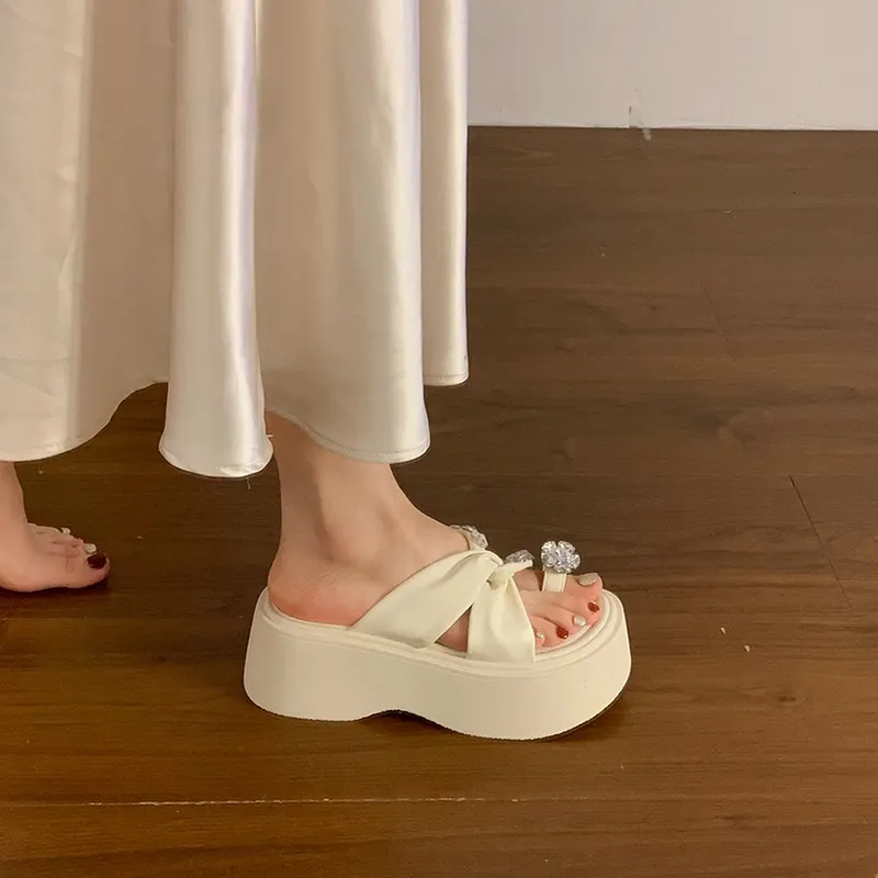 OPOA Slip Resistant Abrasion Resistant Cushioning Slide Slippers Women's-9
