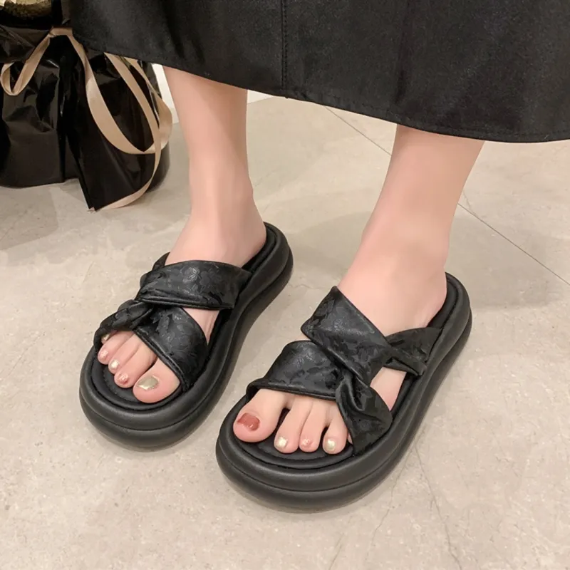 OPOA Slip Resistant Abrasion Resistant Slide Slippers Women's-13