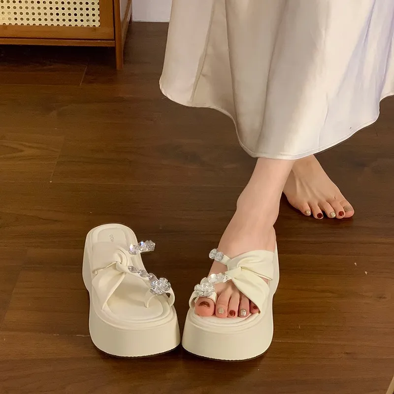 OPOA Slip Resistant Abrasion Resistant Cushioning Slide Slippers Women's-7