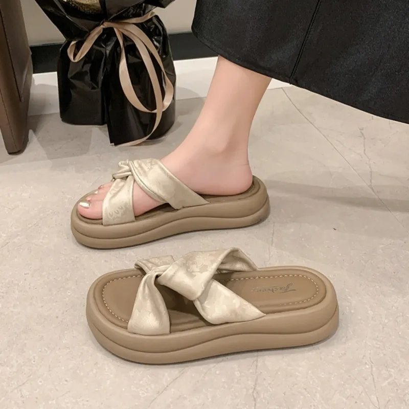 OPOA Slip Resistant Abrasion Resistant Slide Slippers Women's-19