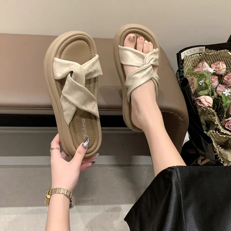 OPOA Slip Resistant Abrasion Resistant Slide Slippers Women's-20