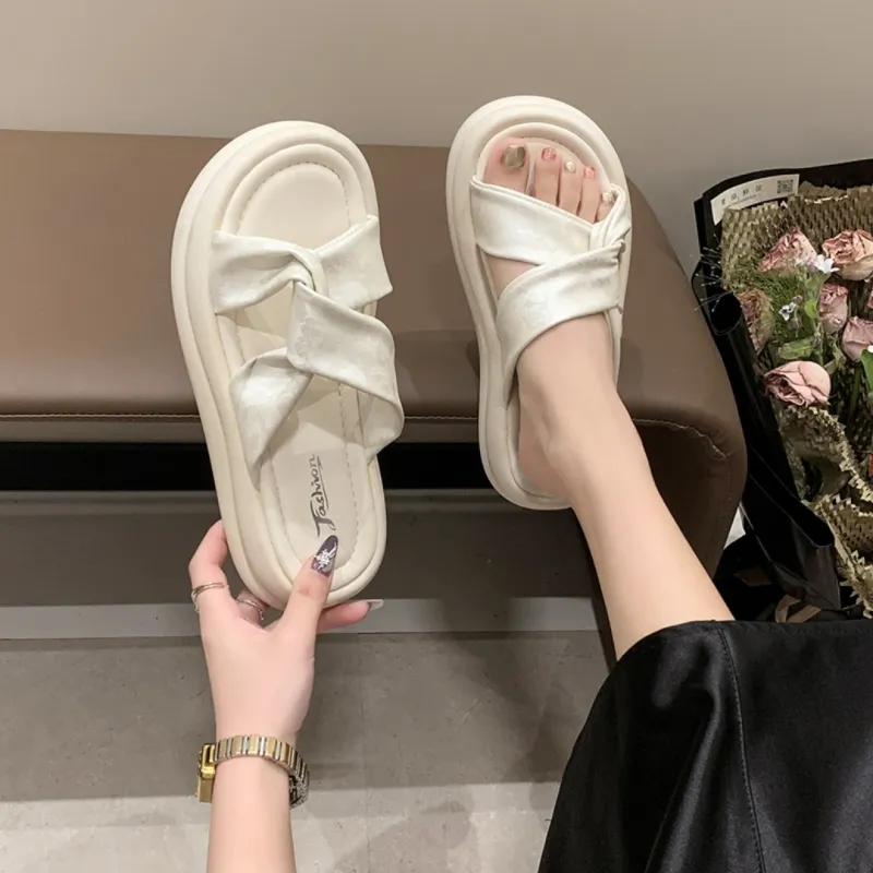 OPOA Slip Resistant Abrasion Resistant Slide Slippers Women's-5