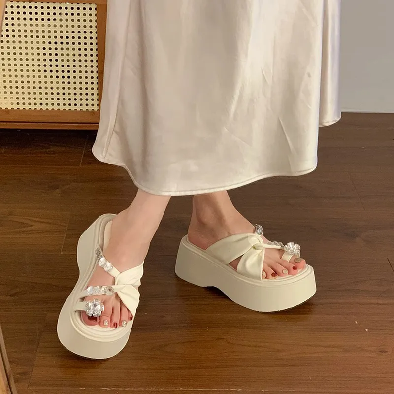 OPOA Slip Resistant Abrasion Resistant Cushioning Slide Slippers Women's-8