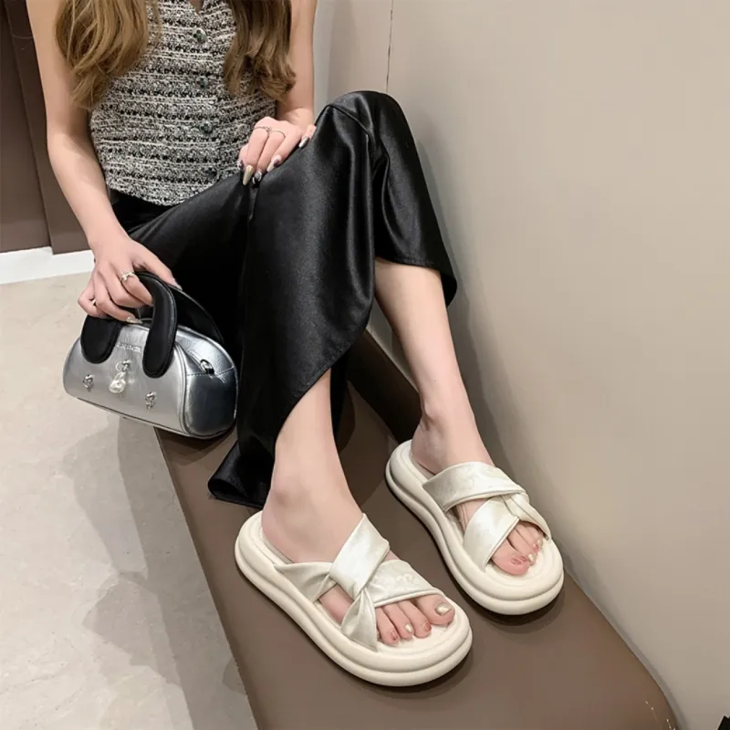OPOA Slip Resistant Abrasion Resistant Slide Slippers Women's-4