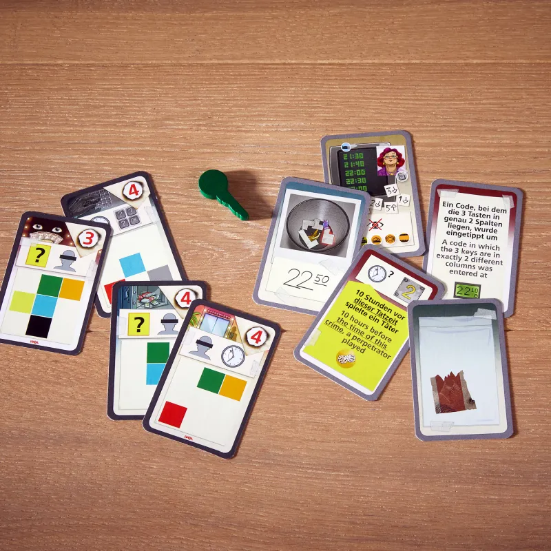 HABA Detective Collection: Critical Evidence Puzzles For Solving Cases Strategic Thinking Board Games-19