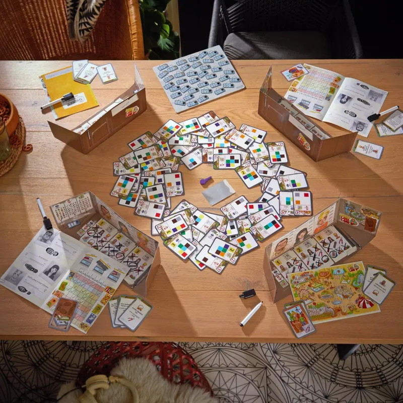 HABA Detective Collection: Critical Evidence Puzzles For Solving Cases Strategic Thinking Board Games-9