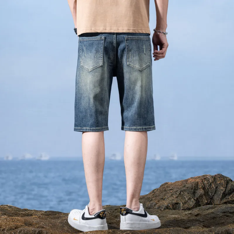 SUNDANCE Denim Shorts Men-5