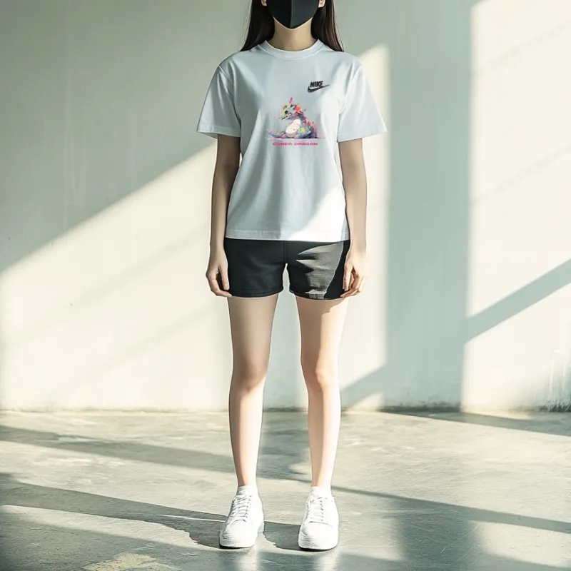 Nike T Shirts Unisex White-3