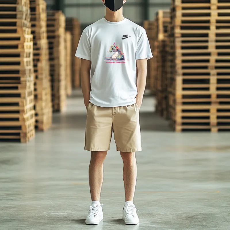 Nike T Shirts Unisex White-2