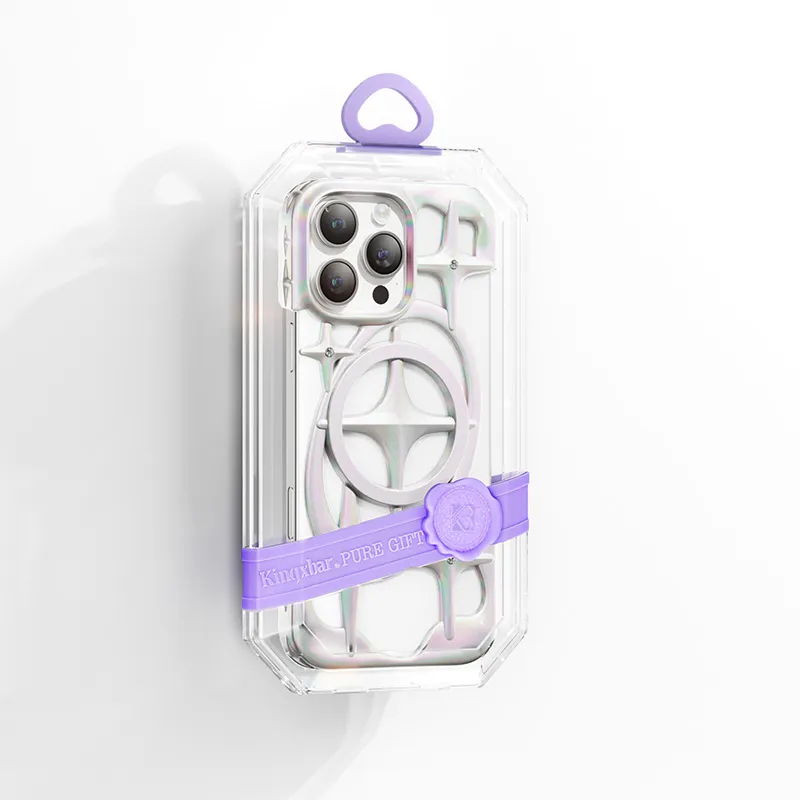 Kingxbar PC Material Powerful Magnetic Phone Case Compatible With Apple 16 Collection-5