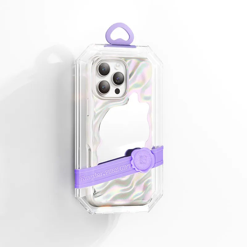 Kingxbar PC Material Mirror Finish Magsafe Phone Case Compatible With Apple 16 Collection-3