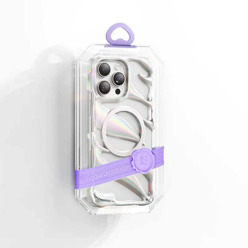 Kingxbar PC Material Cut Out Magsafe Strong Magnetic Phone Case Compatible With Apple 16 Collection-5
