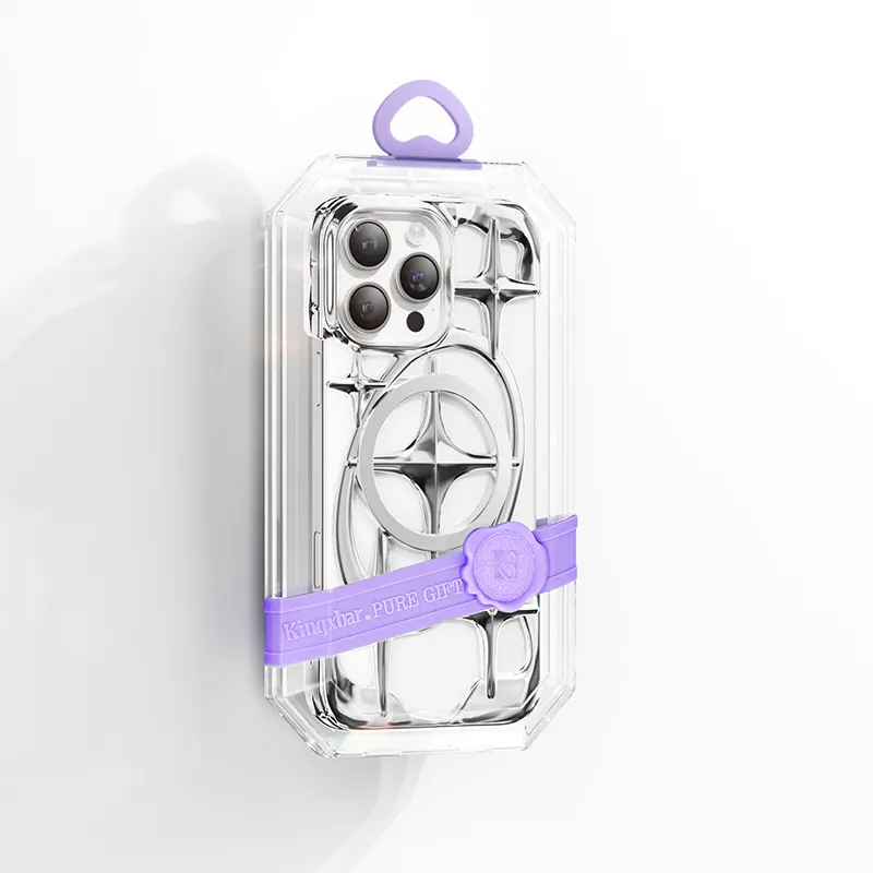 Kingxbar PC Material Powerful Magnetic Phone Case Compatible With Apple 16 Collection-3