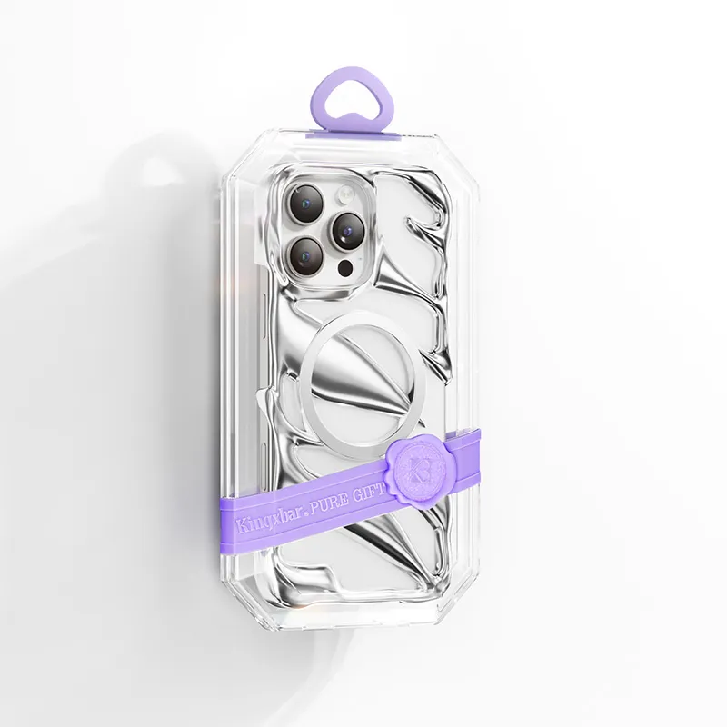 Kingxbar PC Material Cut Out Magsafe Strong Magnetic Phone Case Compatible With Apple 16 Collection-1