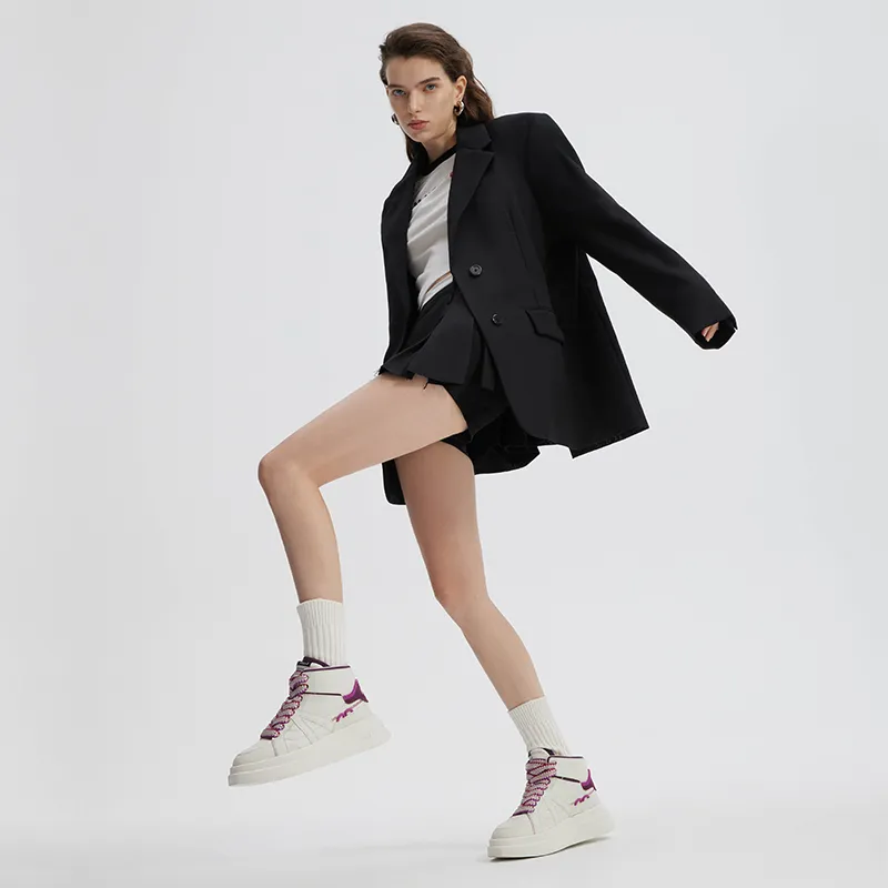 ASH IGGY Collection High-Top Skateboard Shoes Women's-12