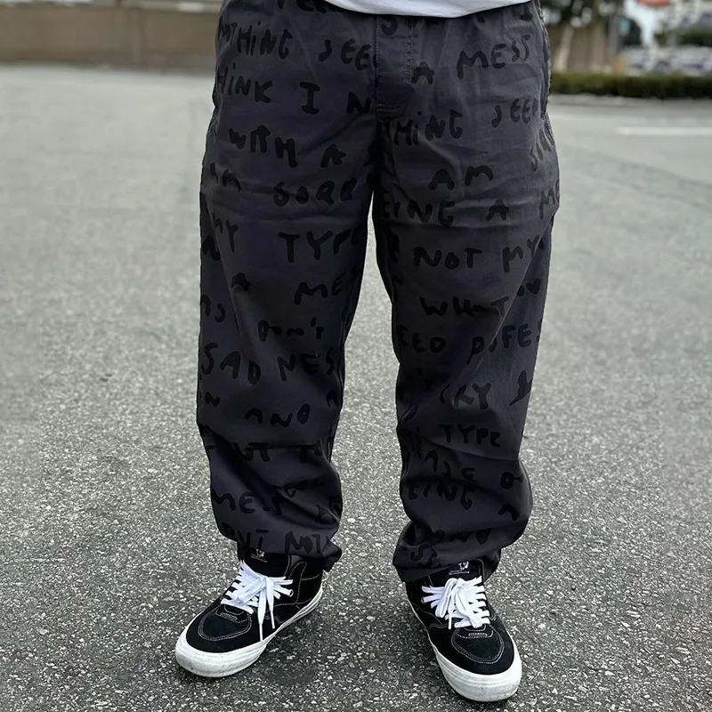 POLAR SKATE CO Casual Pants Unisex Graphite Black-3