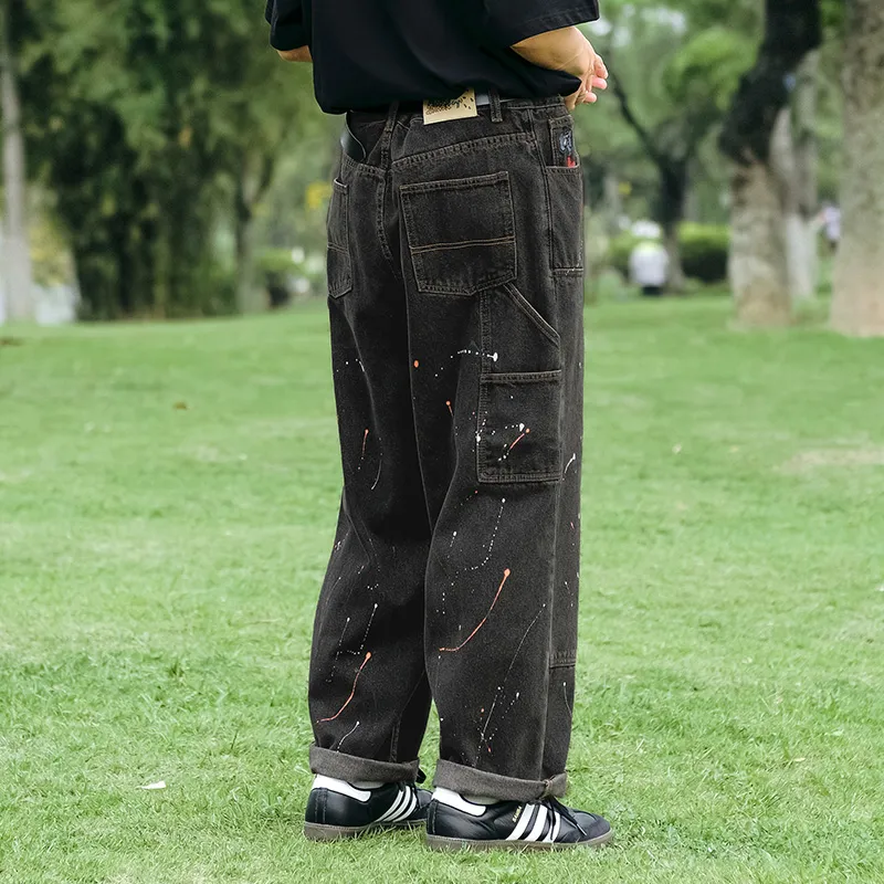 MIND ERROR Jeans Unisex-19