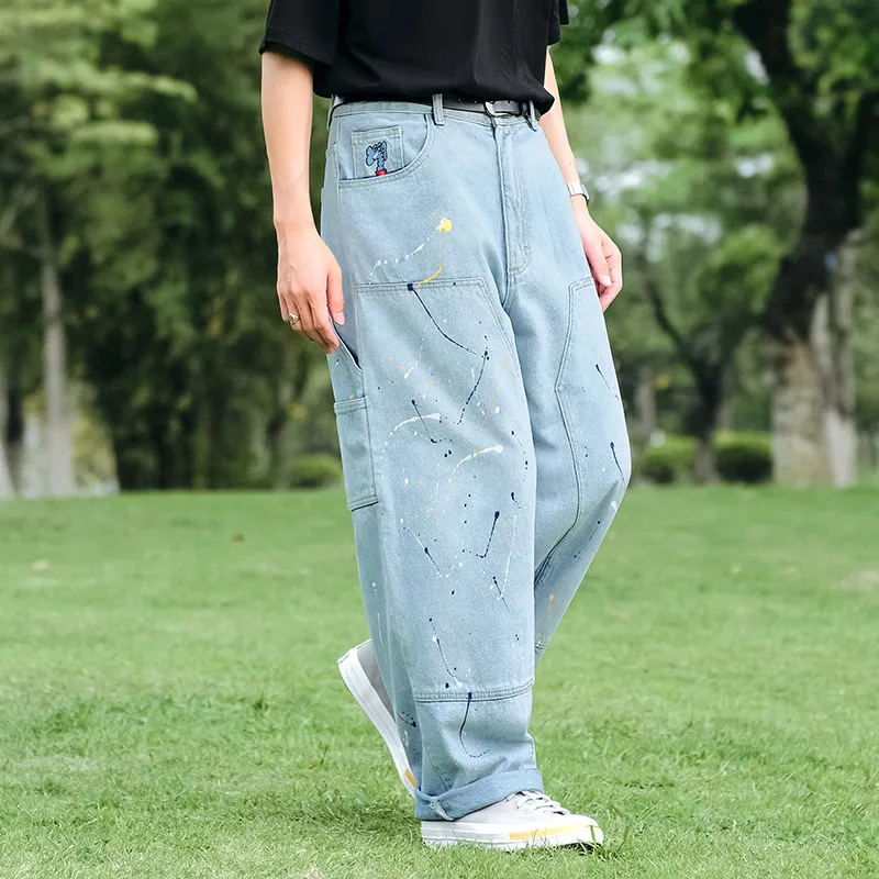MIND ERROR Jeans Unisex-11