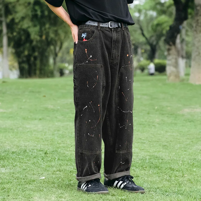 MIND ERROR Jeans Unisex-17