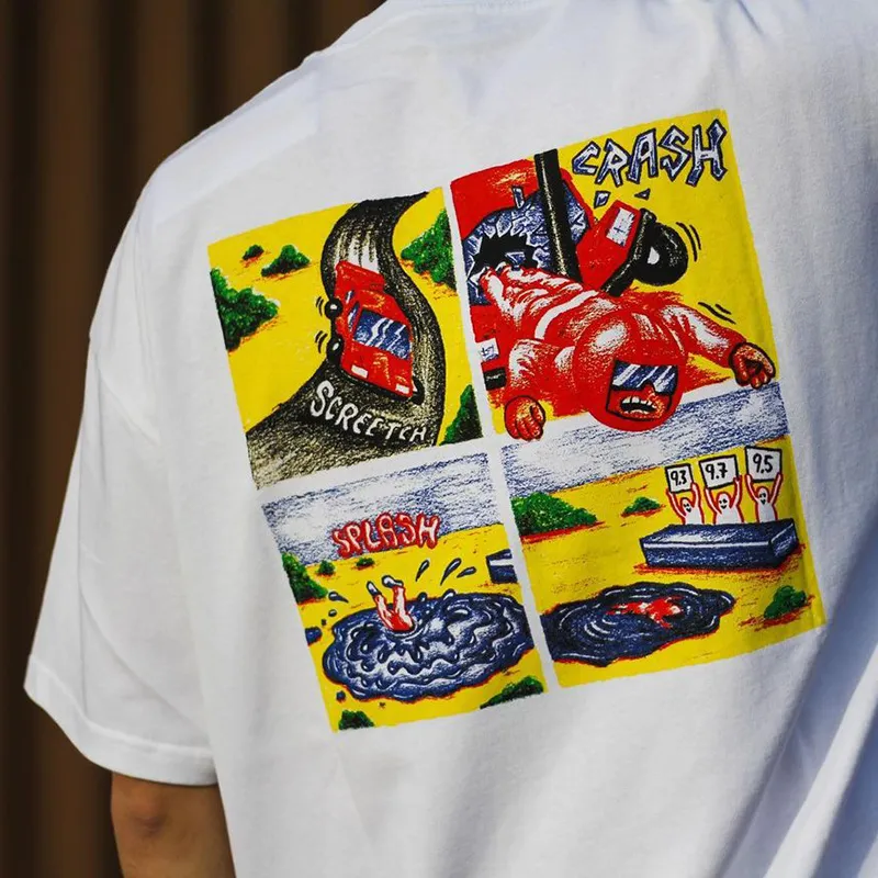 POLAR SKATE CO SS24 T Shirt Unisex White-2