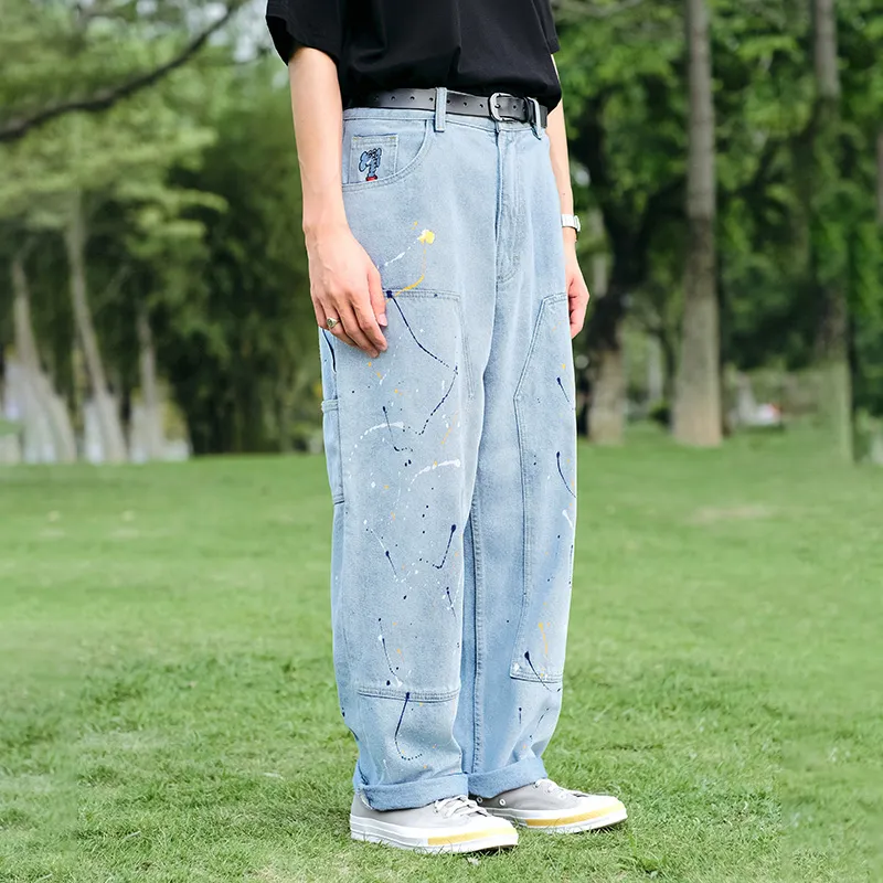 MIND ERROR Jeans Unisex-4