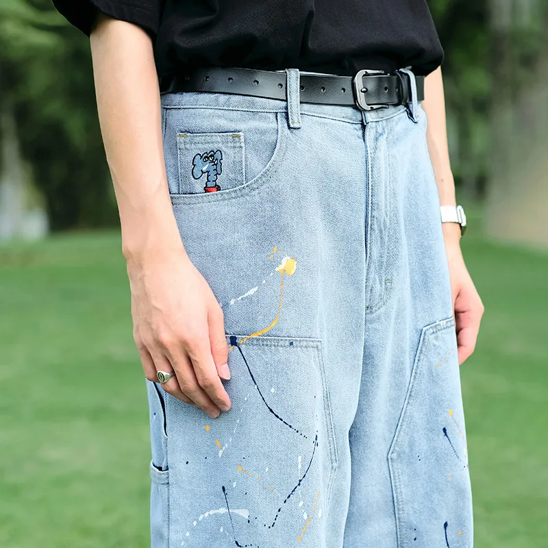 MIND ERROR Jeans Unisex-5