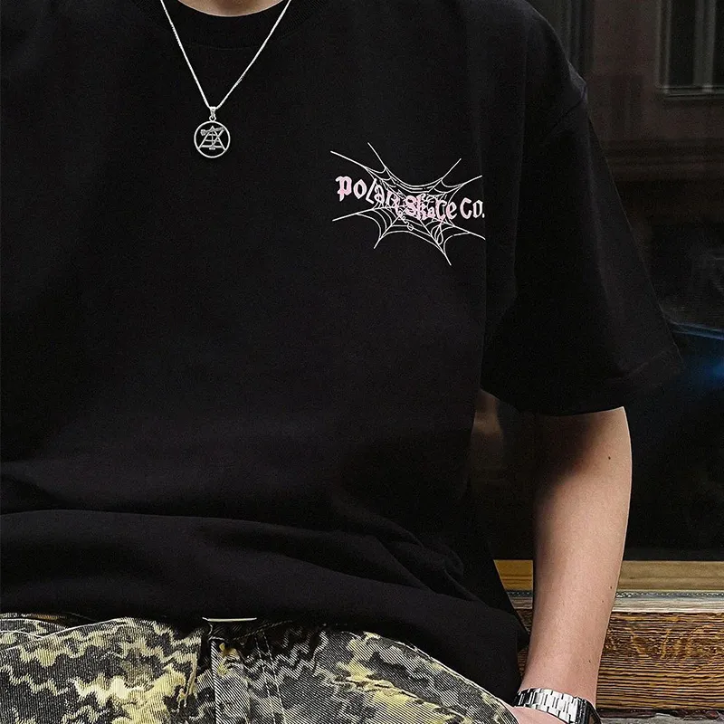 POLAR SKATE CO SS24 Spiderweb Tee T-Shirt Unisex-4