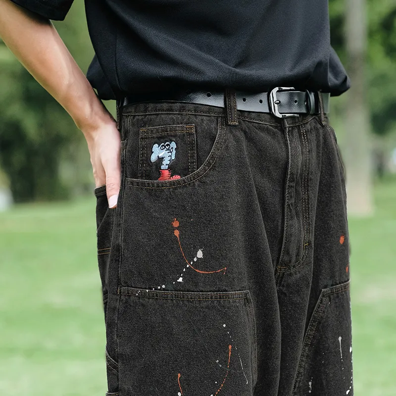 MIND ERROR Jeans Unisex-16