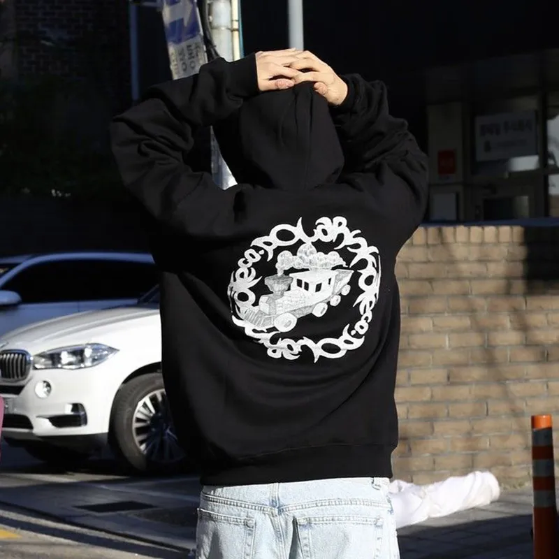 POLAR SKATE CO Hijack Dave Hoodie Sweatshirt Unisex Black-2