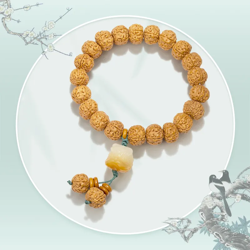 JINGCHENGGOU King Kong Bodhi Seeds Bodhi Root Bracelets Unisex-4