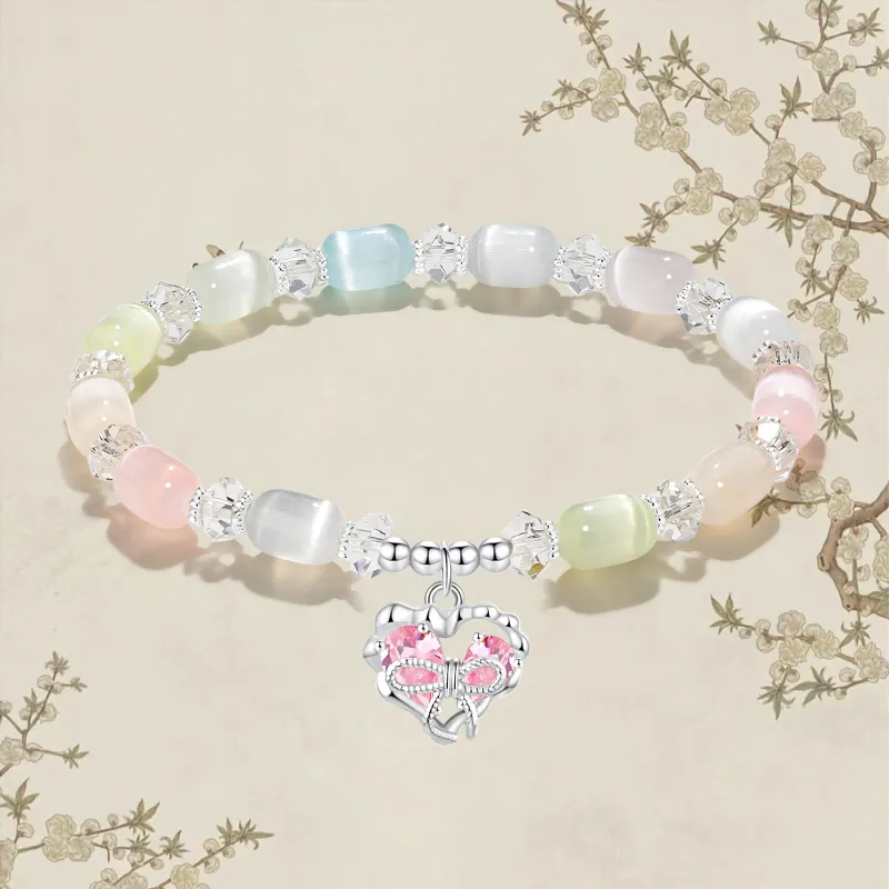 JINGCHENGGOU Transparent Gypsum Bracelets Women's-1