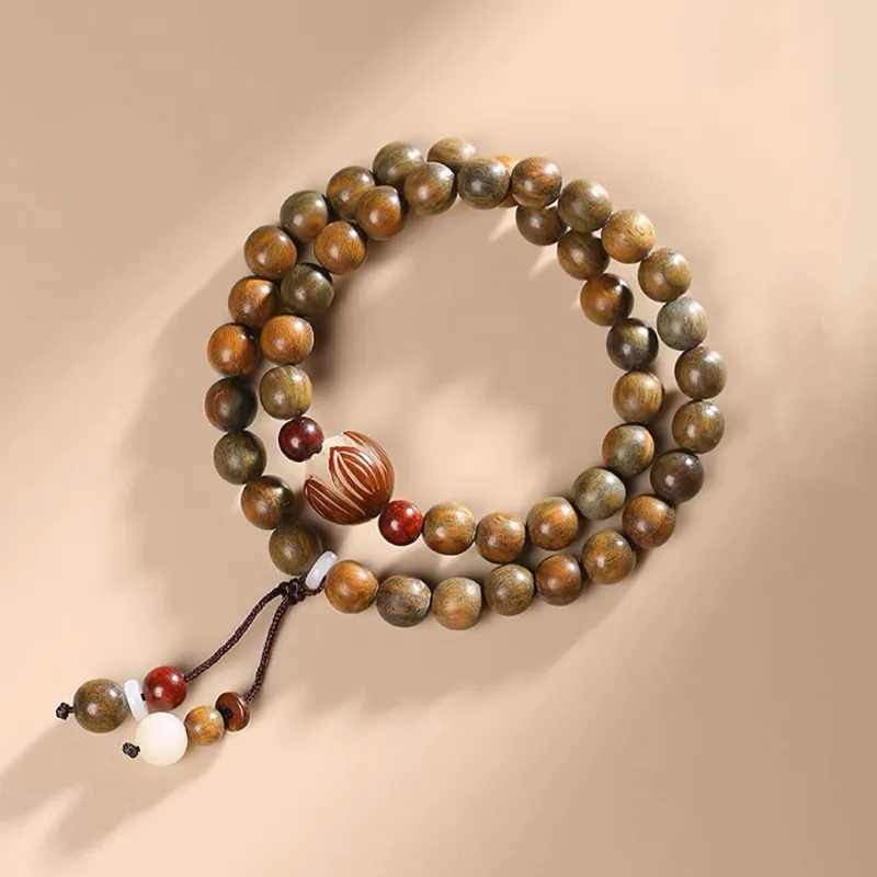JINGCHENGGOU Peachwood Bracelets Unisex-3