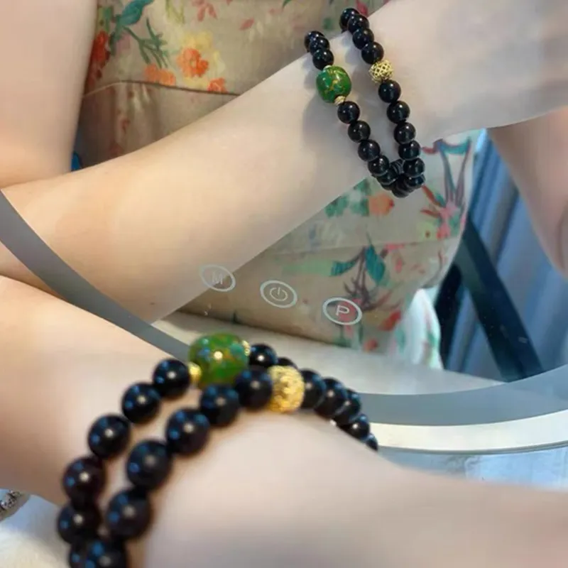 JINGCHENGGOU Ebony Bracelets Unisex-1