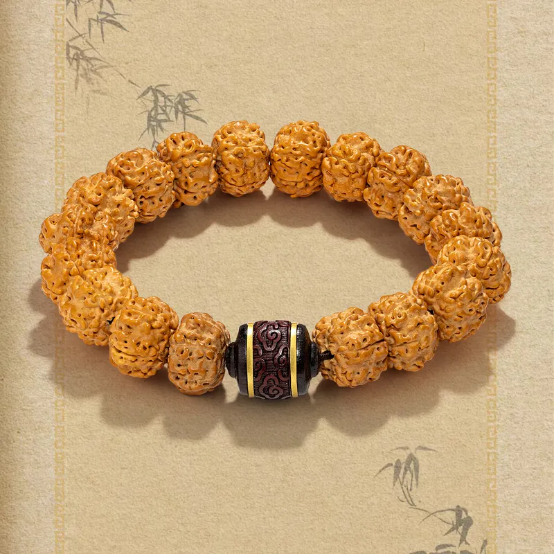 JINGCHENGGOU King Kong Bodhi Seeds Bracelets Unisex-2