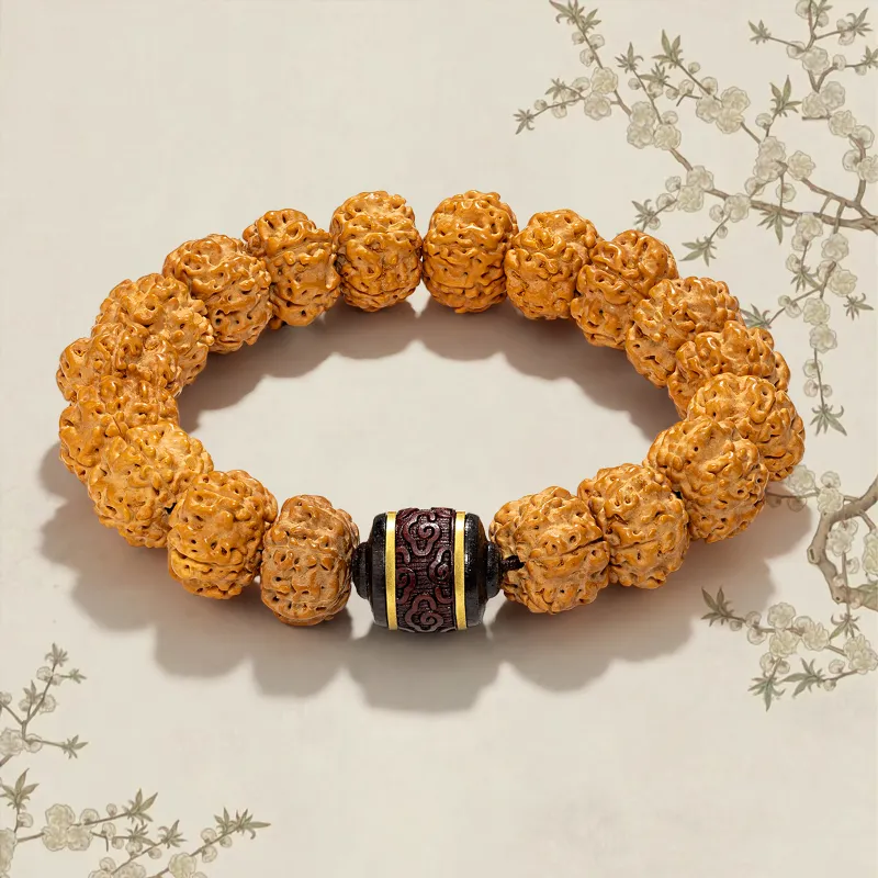JINGCHENGGOU King Kong Bodhi Seeds Bracelets Unisex-1