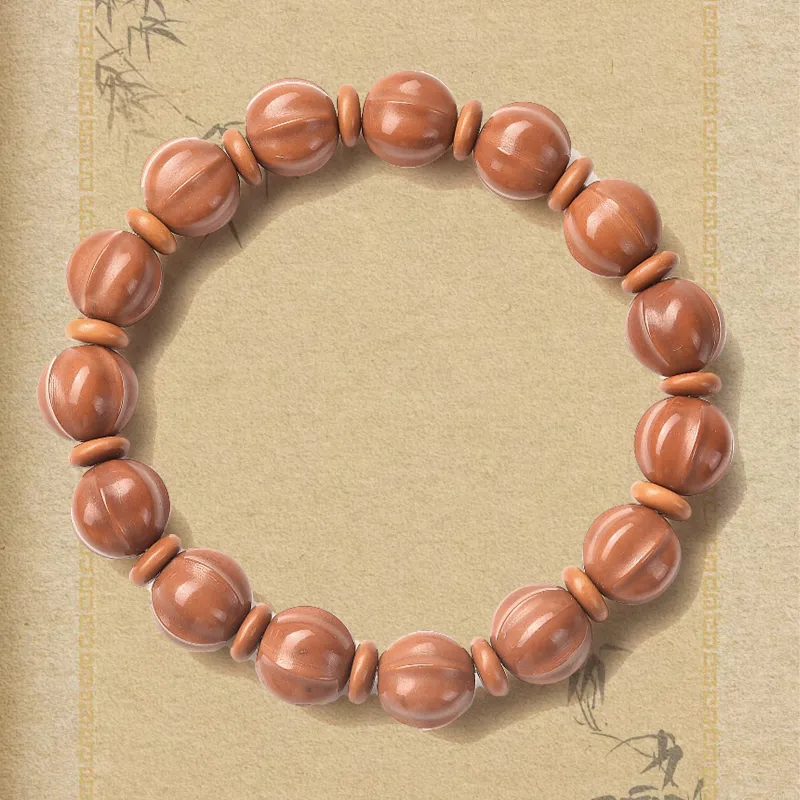 JINGCHENGGOU Monkey Head Walnut Bracelets Unisex-2