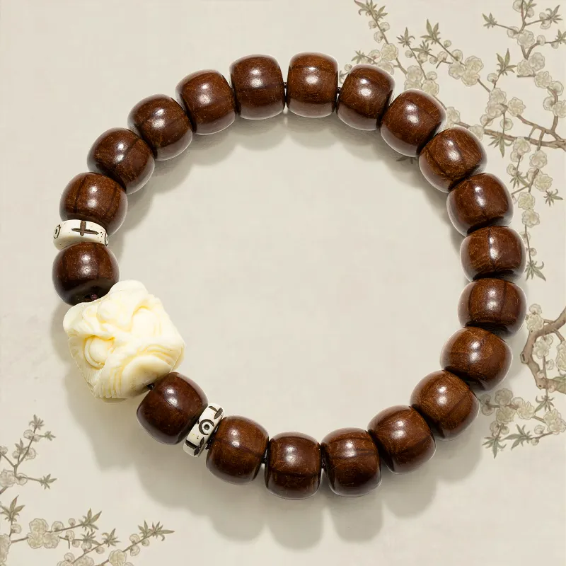 JINGCHENGGOU Zabelia Biflora Bracelets Unisex-1