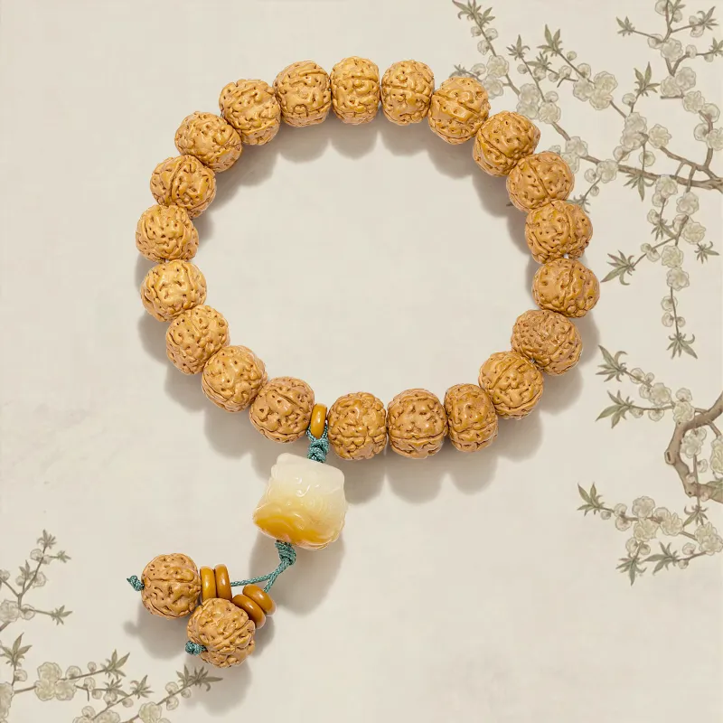 JINGCHENGGOU King Kong Bodhi Seeds Bodhi Root Bracelets Unisex-1