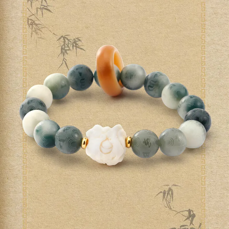 JINGCHENGGOU Bodhi Seed Bracelets Unisex-3
