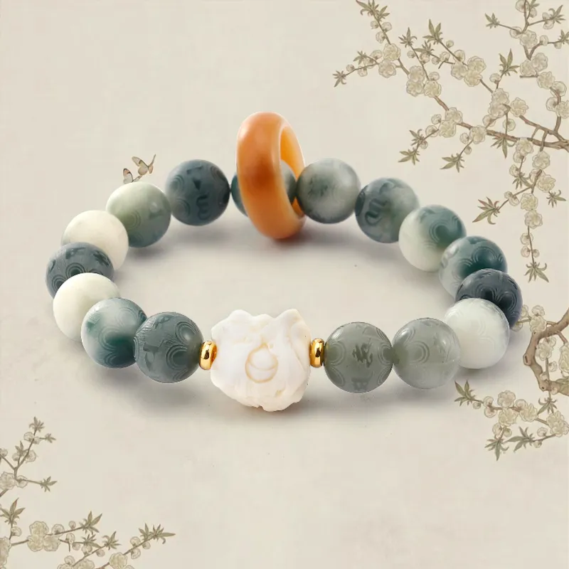 JINGCHENGGOU Bodhi Seed Bracelets Unisex-2